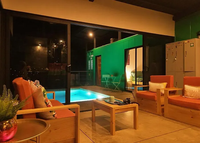 Jungle Container Private Pool 8 Min Avellanas Villa