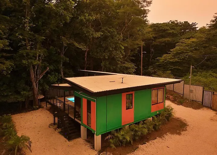 Villa Jungle Container Private Pool 8 Min Avellanas *