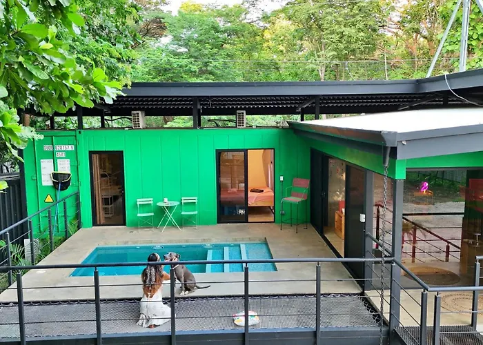 Jungle Container Private Pool 8 Min Avellanas Villa Tamarindo