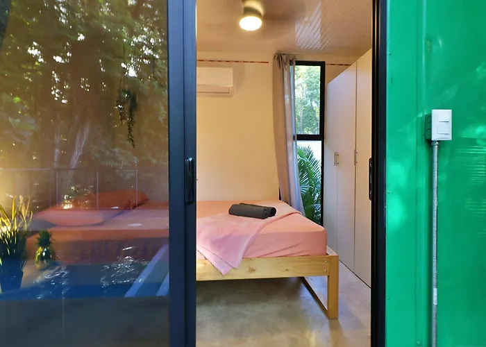 Jungle Container Private Pool 8 Min Avellanas Villa *